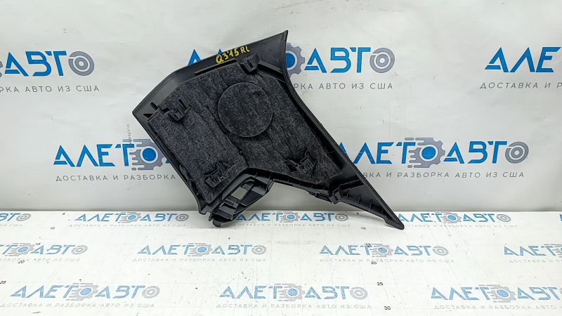 Rear pillar trim behind the window left Audi Q3 8U 15-18 black, scratches