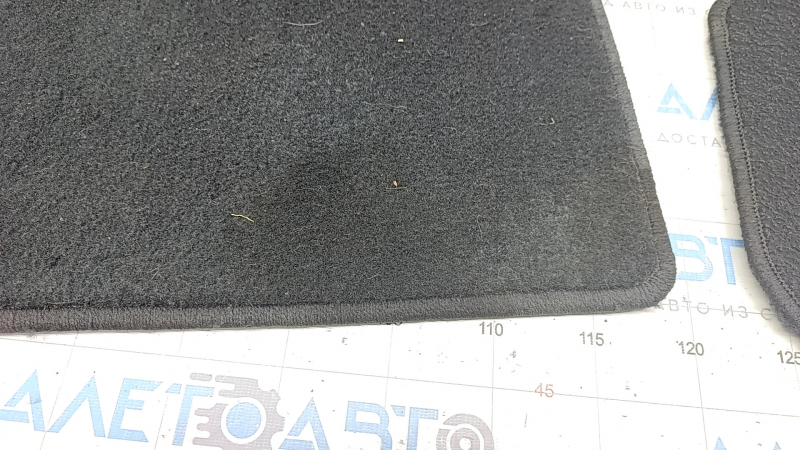Set of floor mats for Subaru Forester 19- SK cloth black, for dry cleaning