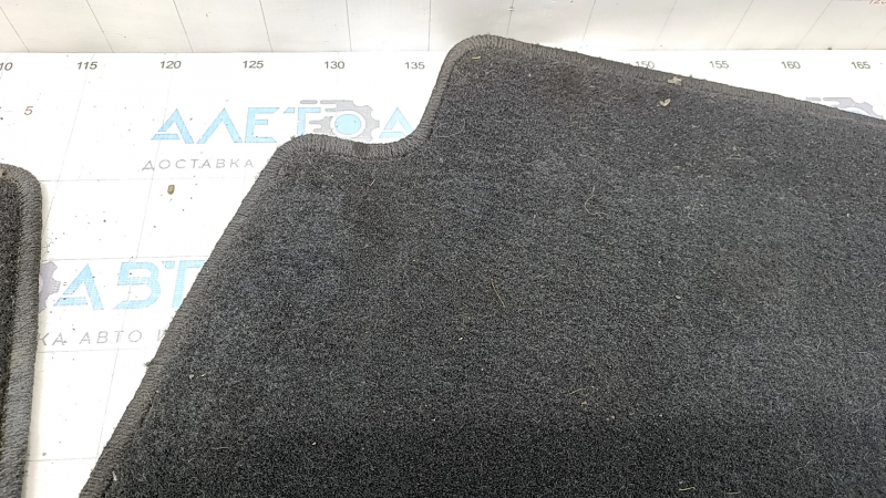 Set of floor mats for Subaru Forester 19- SK cloth black, for dry cleaning