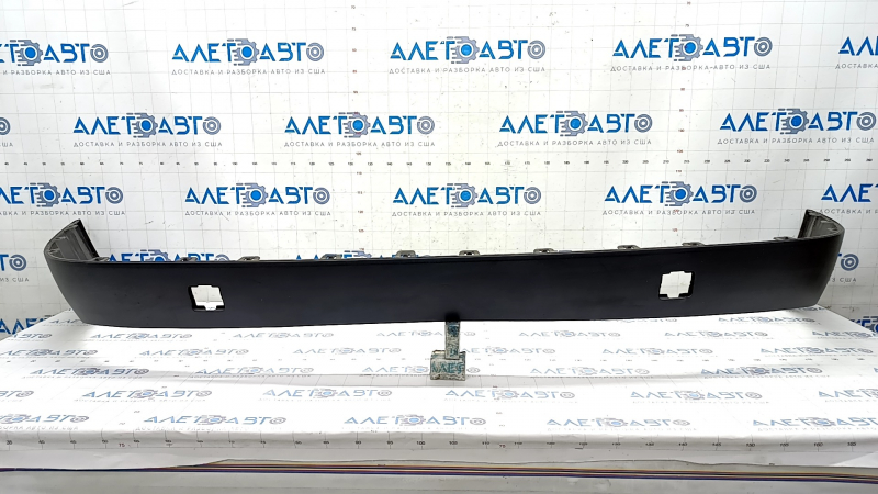 Rear bumper lip BMW X3 F25 11-17 without parking sensors, structure, dented