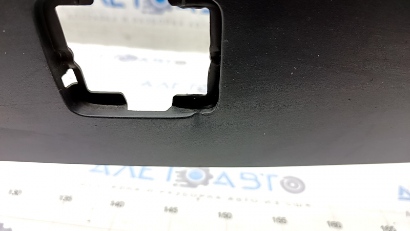Rear bumper lip BMW X3 F25 11-17 without parking sensors, structure, dented