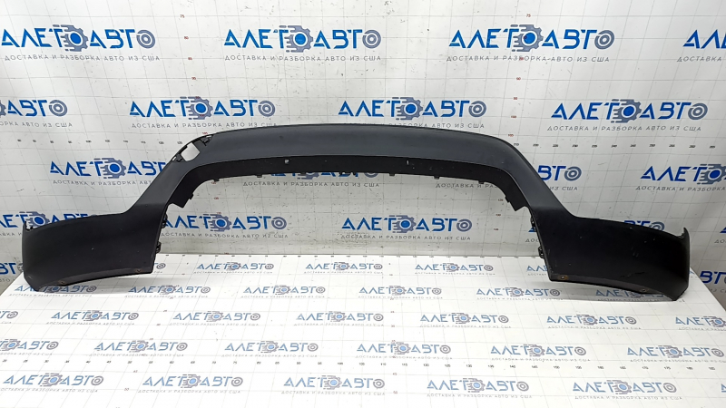 Front bumper lip BMW X3 F25 11-14 prerest, without parking sensors, structure, scratches, dents