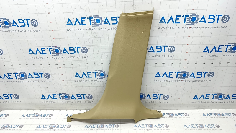 Center pillar trim lower right BMW X3 F25 11-17 beige, scratches