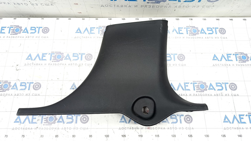 Center pillar trim lower right Infiniti QX30 17- black, scratches, broken mount