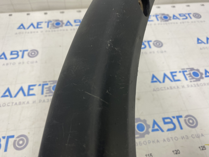 Rear left rear wing arch trim Mitsubishi Outlander 14-21 on the bumper, broken mount, scratches