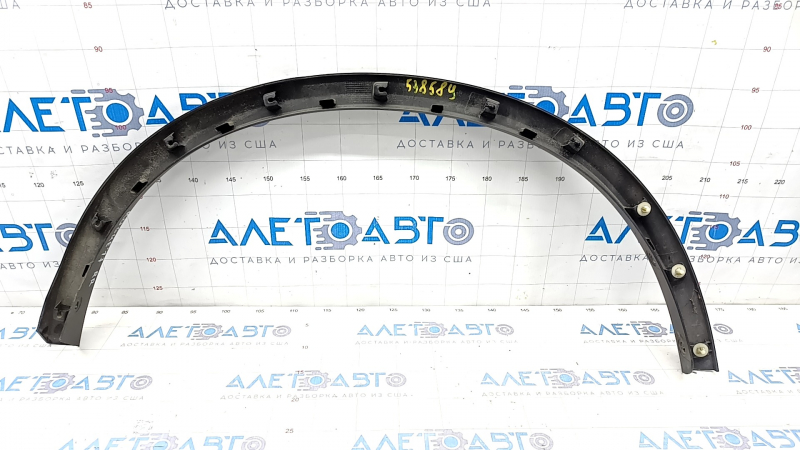 Rear right wing arch trim Nissan Rogue 14-20 scratches, broken fastening