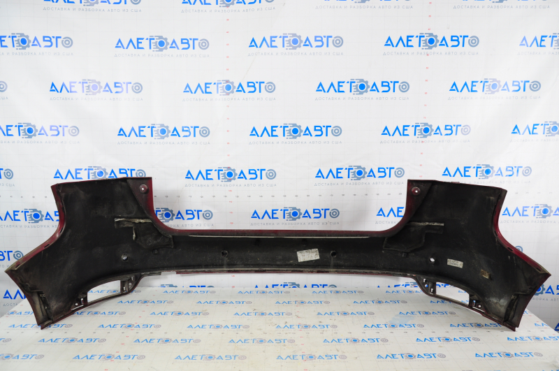 Rear bumper bare Ford Focus mk3 15-18 rest 5d red RR for parking sensors