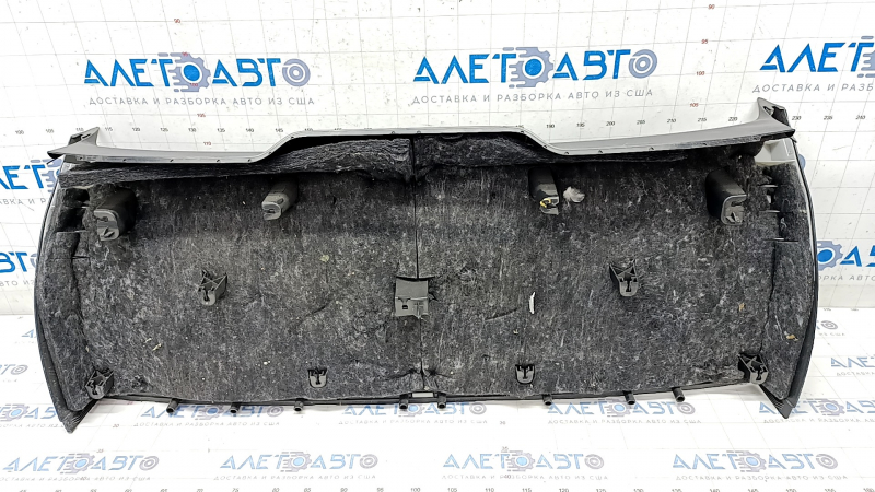 Lower trim of the trunk door Mercedes W167 GLE 350 450 20-23 black, upper part, scratches, broken fastening