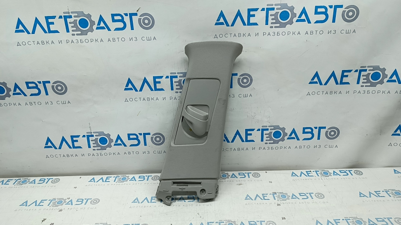 Center pillar trim upper belt right Toyota Avalon 13-18 gray, for cleaning