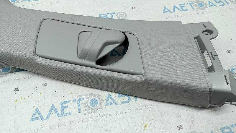 Center pillar trim upper belt right Toyota Avalon 13-18 gray, for cleaning