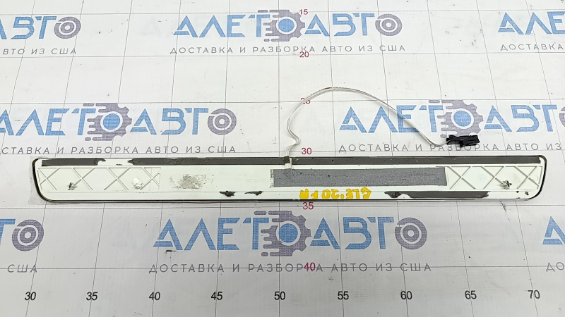 Door sill trim outer front right Mercedes W167 GLE 350 450 20-23 chrome with backlight