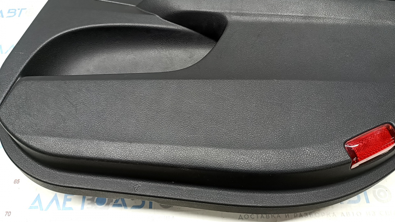 Door trim card rear right Toyota Avalon 13-18 black with black insert, scratches