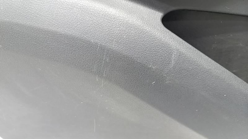 Door trim card front left Mercedes W167 GLE 350 450 20-23 beige leather, insert glossy brown, Burmester, scratches, for dry cleaning