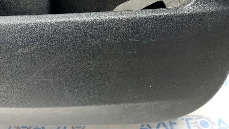 Door trim card front left Mercedes W167 GLE 350 450 20-23 beige leather, insert glossy brown, Burmester, scratches, for dry cleaning