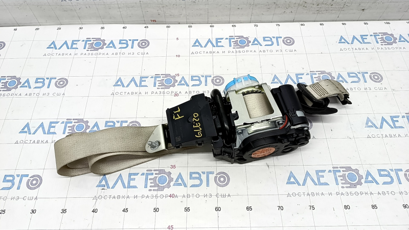 Driver's seat belt Mercedes W167 GLE 350 450 20-23 beige, shot, needs cleaning