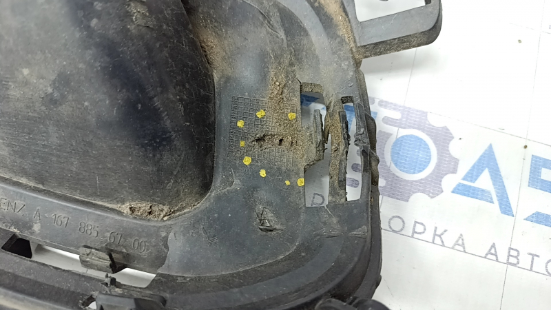 Rear bumper trim lower left Mercedes W167 GLE 350 450 20-23 broken