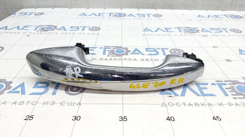 Door handle outer rear right Mercedes W167 GLE 350 450 20-23 keyless, scratches