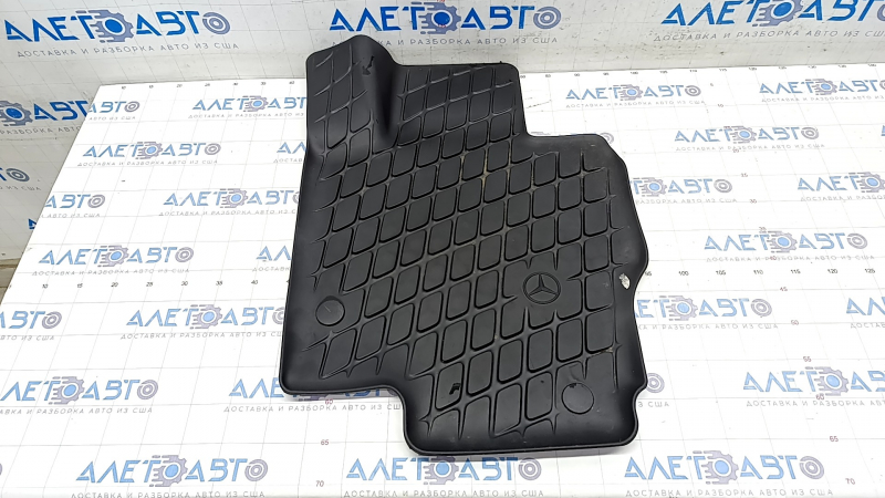 Driver's interior mat Mercedes W167 GLE 350 450 20-23 rubber black