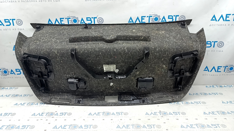 Audi A6 C7 12-18 trunk lid trim black, scratches
