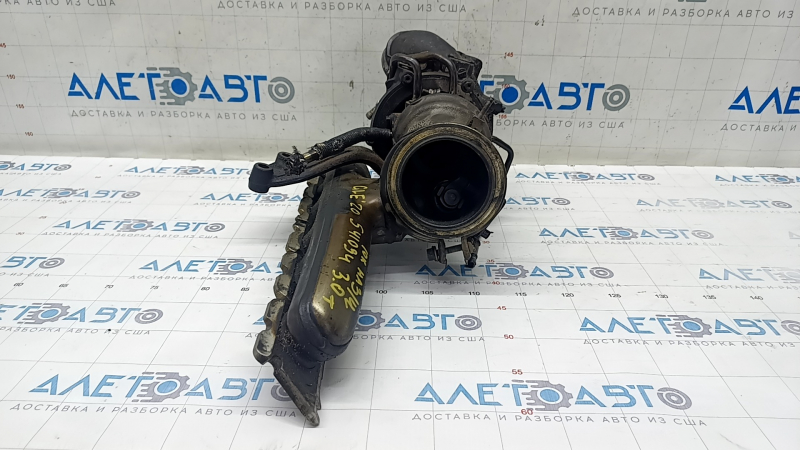 Turbocharger complete with manifold Mercedes W167 GLE 450 20-23 3.0h 10k burnt, for spare parts