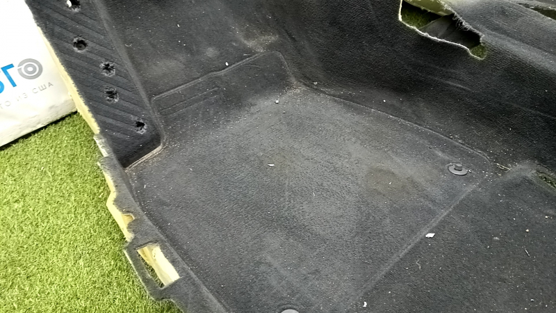 Floor covering Audi A6 C7 12-18 black, for dry cleaning, tears