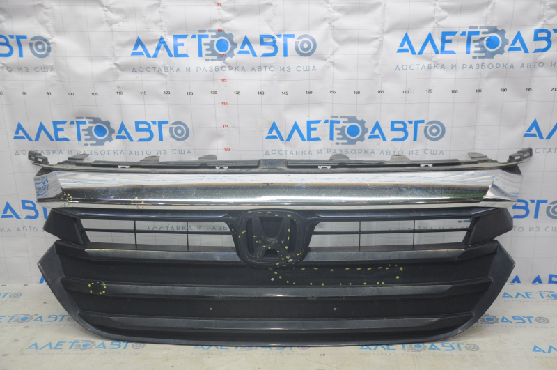Radiator grille grill Honda Insight 19-22 complete without emblem cracks sand on molding