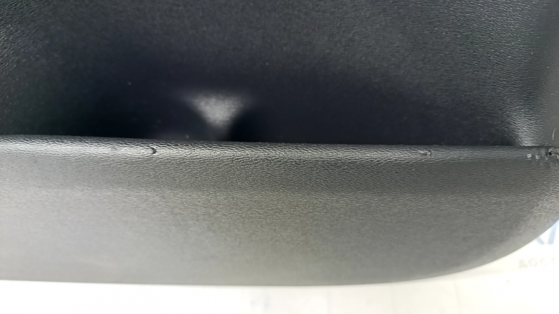 Door trim card rear left Volvo XC90 16-22 leather black, wood insert, without curtain, scratches, tears