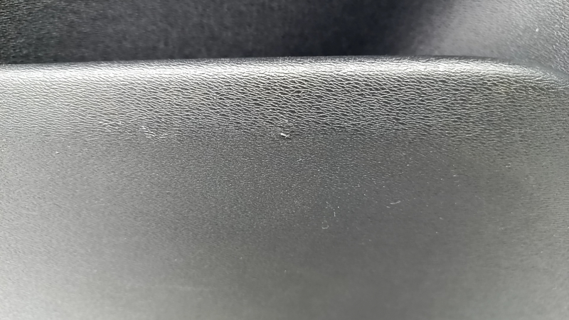 Door trim card rear right Volvo XC90 16-22 leather black, wood insert, without curtain, scratches, tears