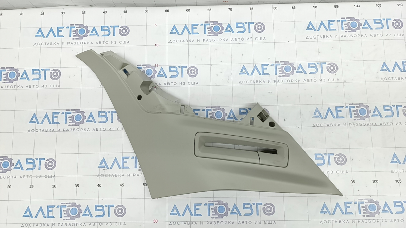 Rear pillar trim right rear lower Volvo XC90 16-22 under belt, gray, scratches
