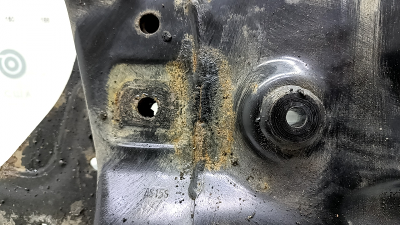 Front subframe Volvo XC90 16-22 without air suspension, rusty, cracked silent blocks