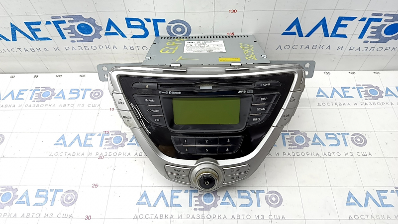 Radio tape recorder Hyundai Elantra UD 11-12 scratches