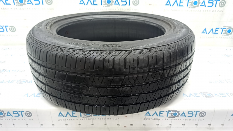 Tire R19 235/55 Continental Cross Contact LX Sport 2019 all-season 6mm cracked