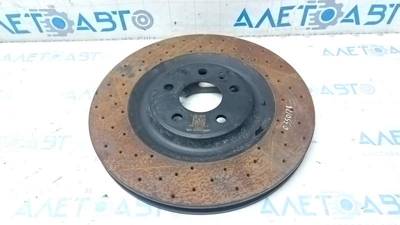 Rear right brake disc Audi Q7 16-350/28 mm, perforated