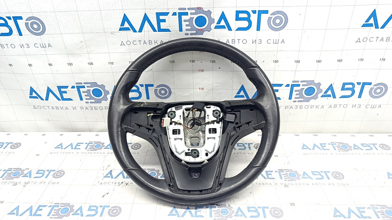Naked steering wheel Chevrolet Volt 11-15 leather, black, scratch