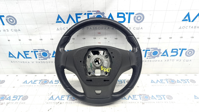 Naked steering wheel Chevrolet Volt 11-15 leather, black, scratch
