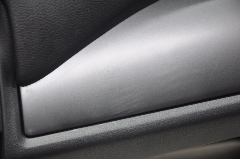 Torpedo front panel with AIRBAG Nissan Leaf 18-19 black worn overlay