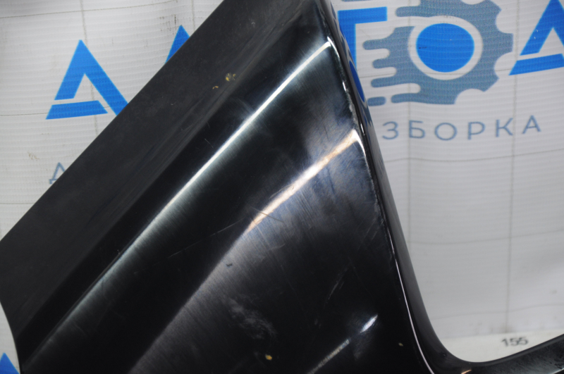 Trunk door spoiler left Nissan Leaf 18-22 black scratches broken mount