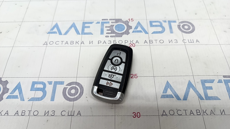 Ford Explorer 20 key - 5 buttons, worn