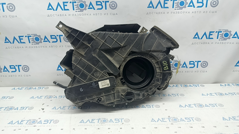 Bare fan housing, right side of Subaru B10 Tribeca