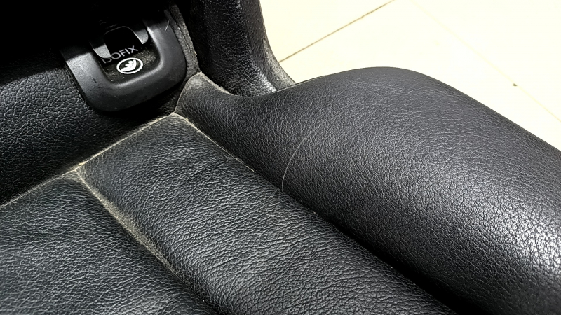 Rear row of seats 2nd row Audi Q5 8R 09-17 leather, black, scratches