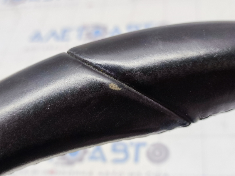 Naked steering wheel VW Passat b7 12-15 USA leather, black, scratches, small bumps, worn