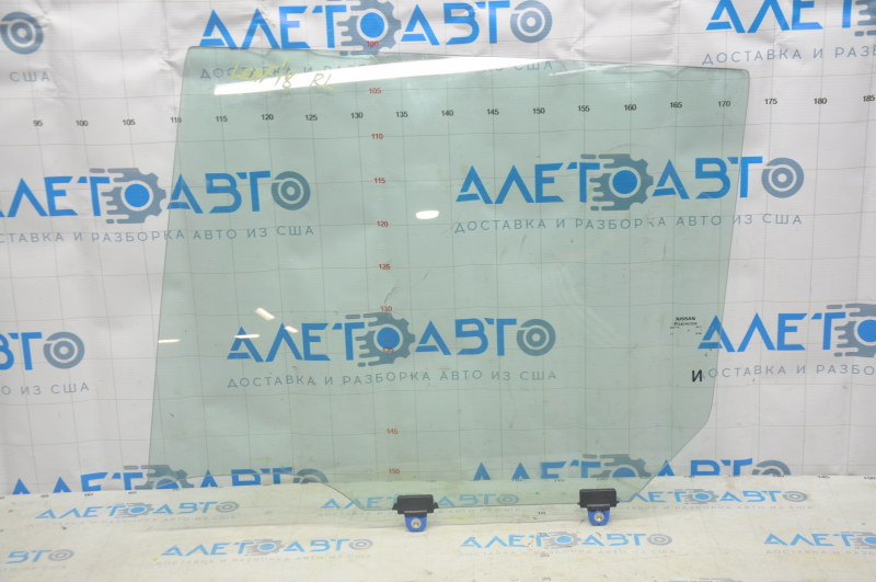 Glass of the rear left door Nissan Leaf 18-