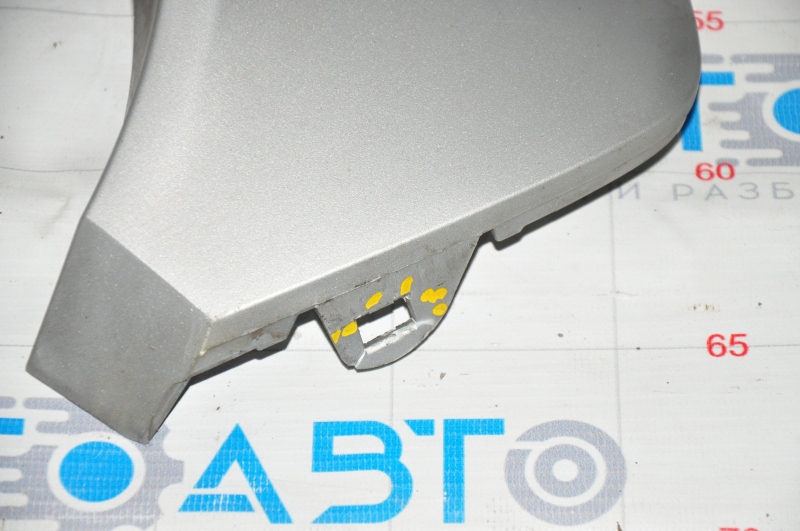 Rear bumper trim lower Ford Escape MK3 17-19 rest, 2 pipes, scratches, broken fastening