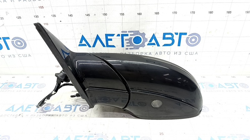 Side mirror left Audi Q5 8R 09-17 15 + 2 pins, BSM, auto-dimming, auto-folding, swivel, heating, backlight, black, scratch