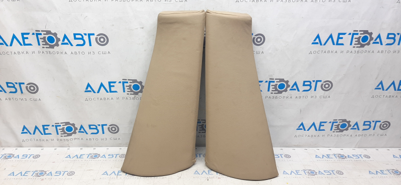Rear row of seats 2nd row BMW X3 F25 11-17 beige leather, needs cleaning, torn