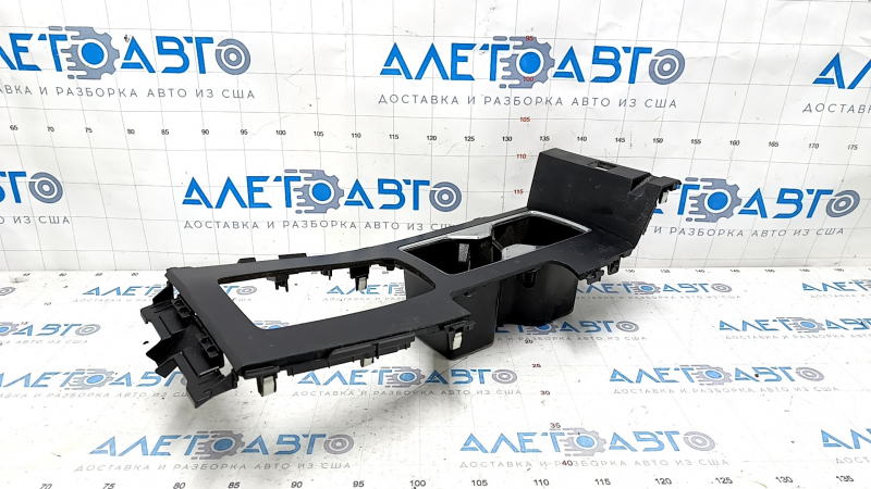 Center console trim with cup holder Honda Accord 13-17 scratches, bumps