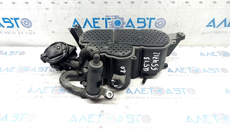 Carbon canister absorber Audi Q5 8R 09-17 2.0T, 3.0 tfs with pump, broken mount