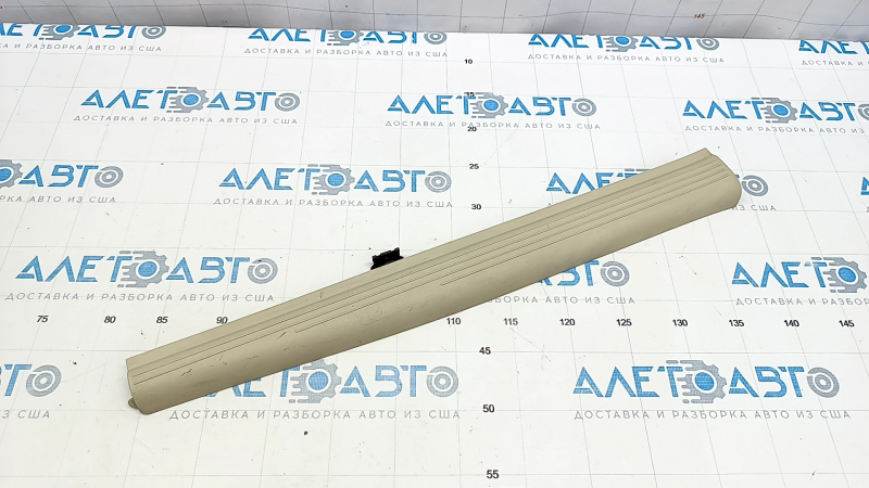 Door sill trim front right Mercedes W211 beige, worn