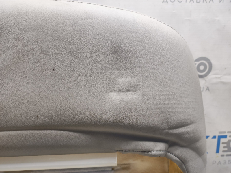 Lexus ES350 07-09 passenger seat upholstery grey leather, heated, creases