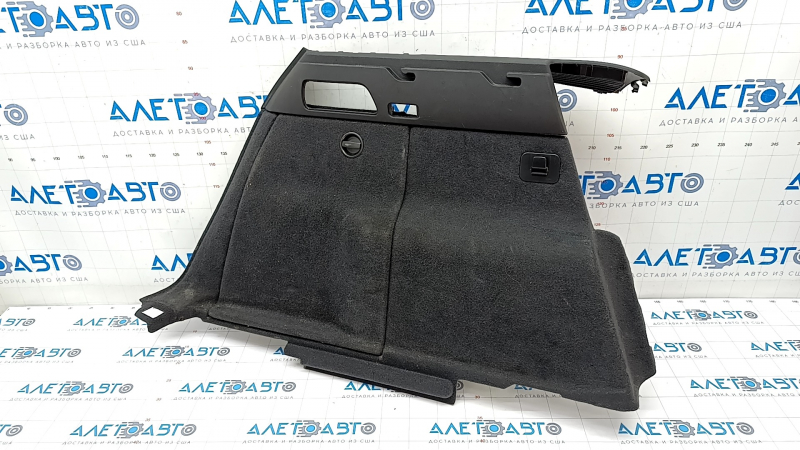 Left arch trim Audi Q5 8R 13-16 hybrid black, scratches